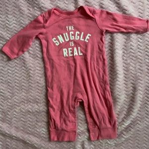 Carter’s Pink Romper for baby girl